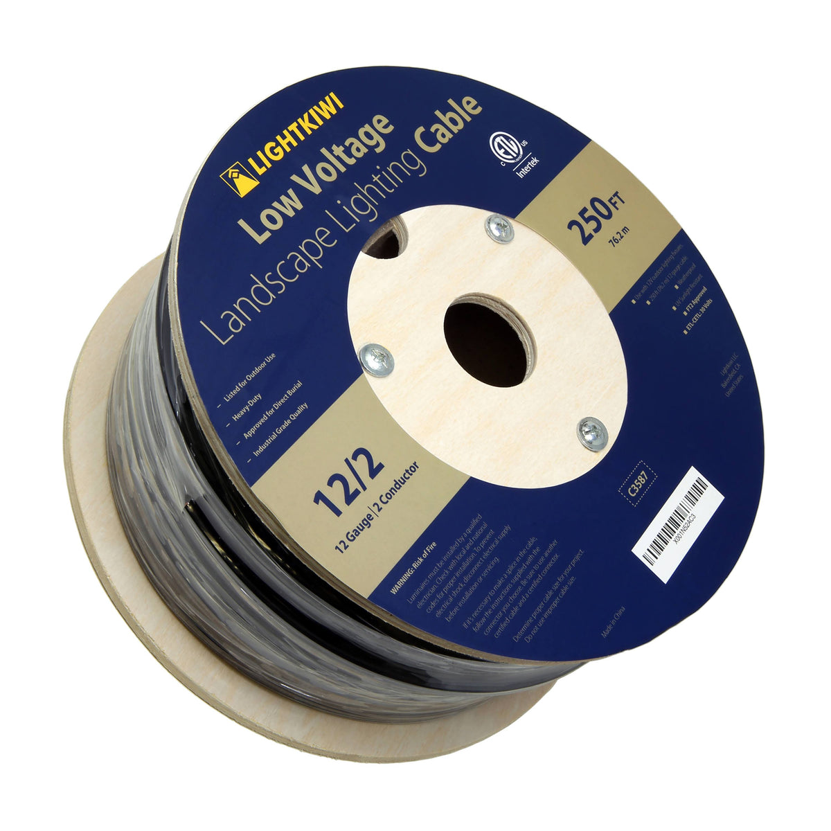 12AWG 2-Conductor Direct Burial Cable T175