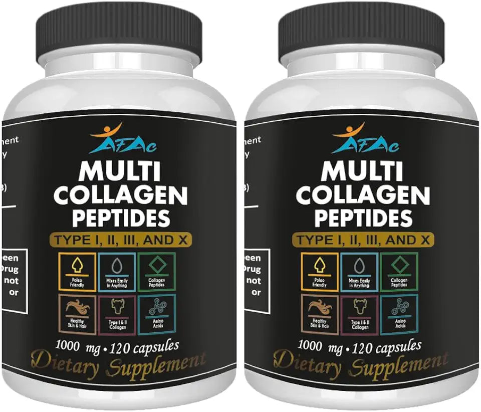 240 Capsules Multi Collagen Peptides Supplement N97754