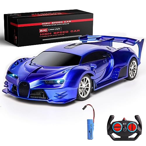 Red 2.4Ghz Rechargeable 1/18 RC Car M51050