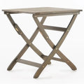 Gray Wooden Foldable Patio Dining Table K5628