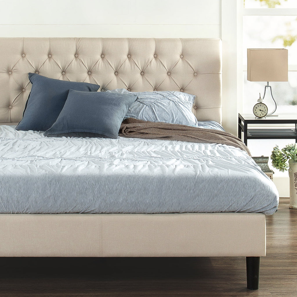 Queen Upholstered Platform Bed Frame N830587