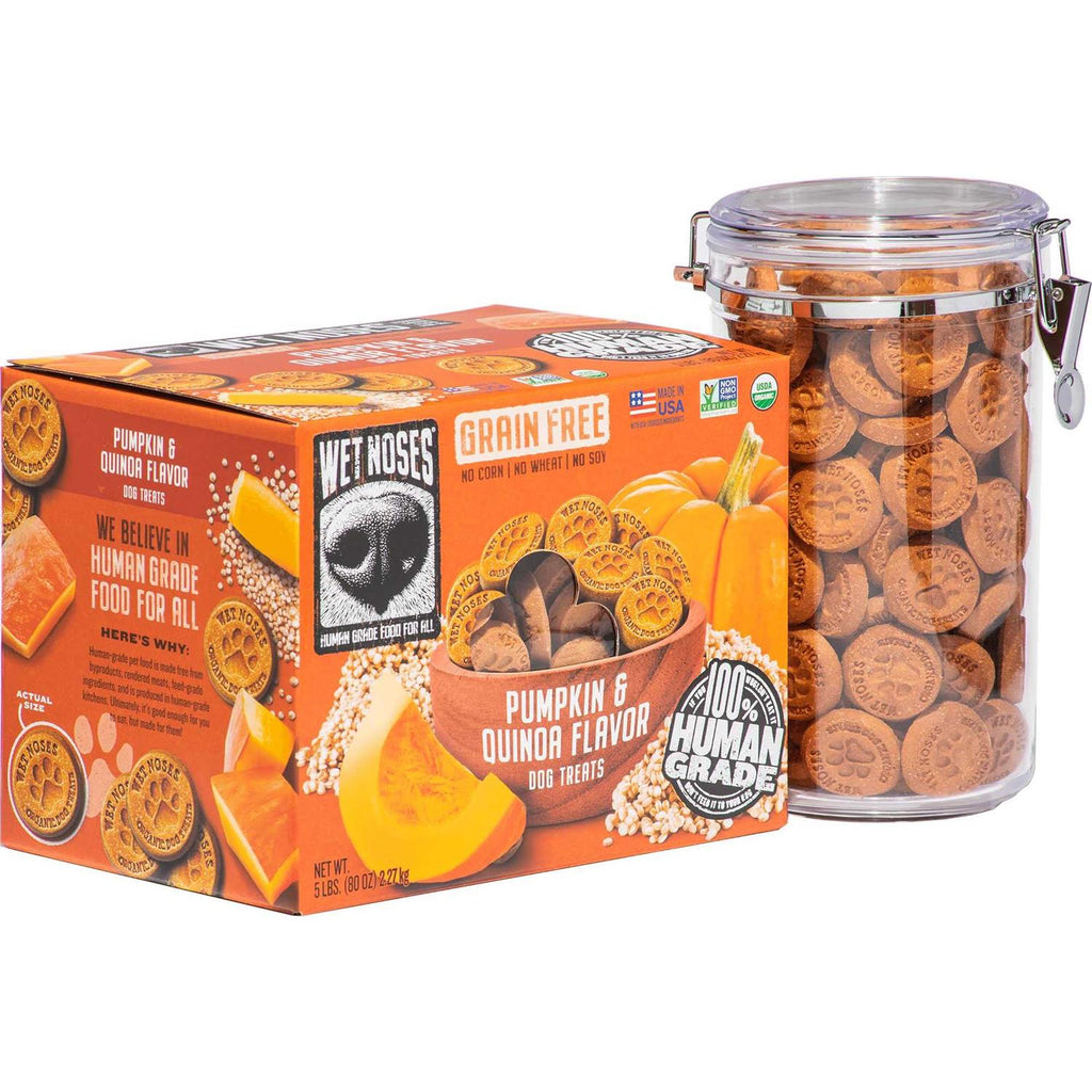 Grain Free Pumpkin Quinoa Dog Treats Q4655