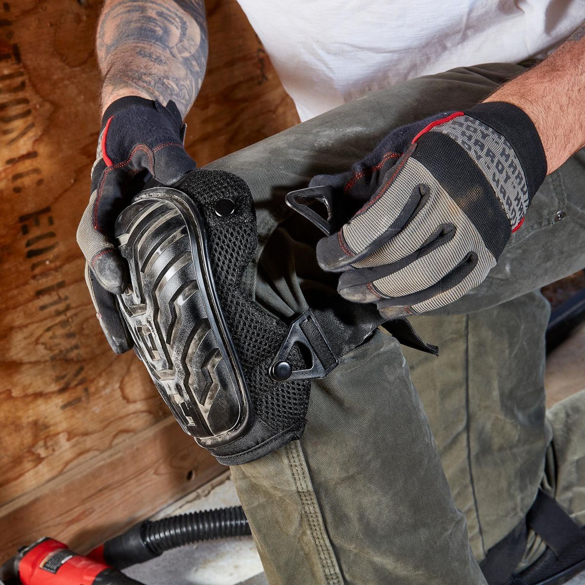 Hard Terrain Gel Knee Pads Y537