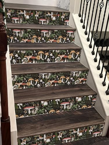 Self Adhesive Contact Paper (Mushroom Floral, 118 inch x 17.4 inch) R57927