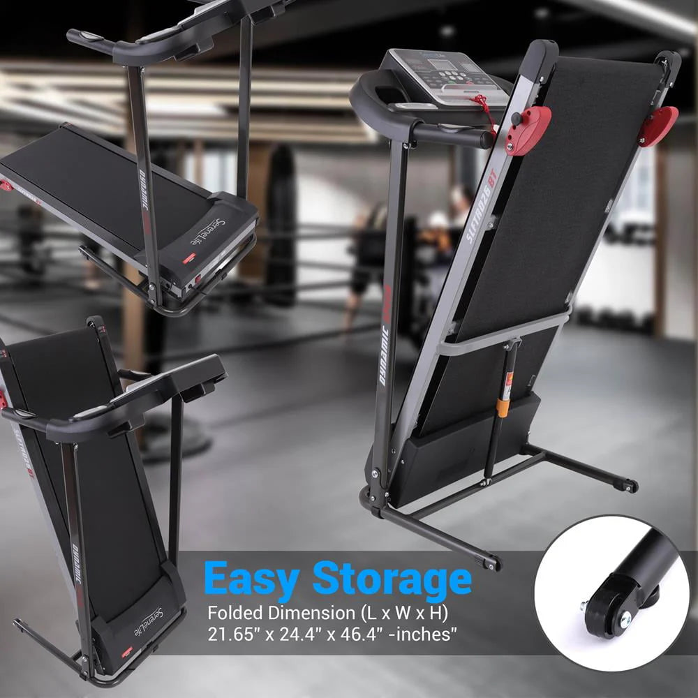 Foldable Treadmill with LCD Q169322