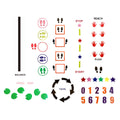 Sensory Path Decals Set of 9 Vinyl E19191