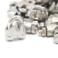 Stainless Steel Wire Rope Cable Clips 3/16 Inches M605385