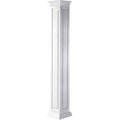 10 inchw x 08&h Non-Tapered Raised Panel Column S589