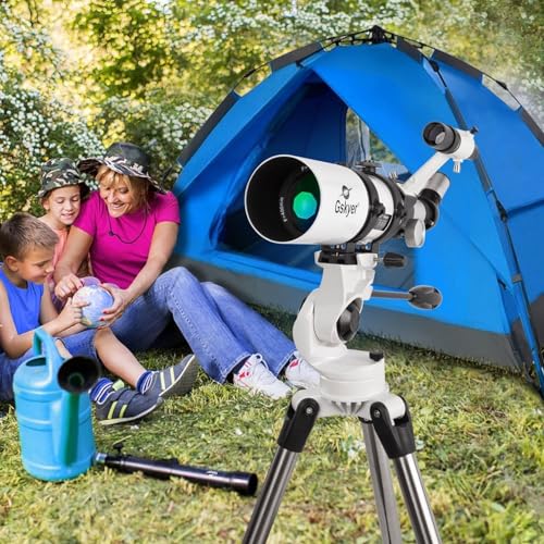 80mm AZ Space Astronomical Refractor Telescope F5889