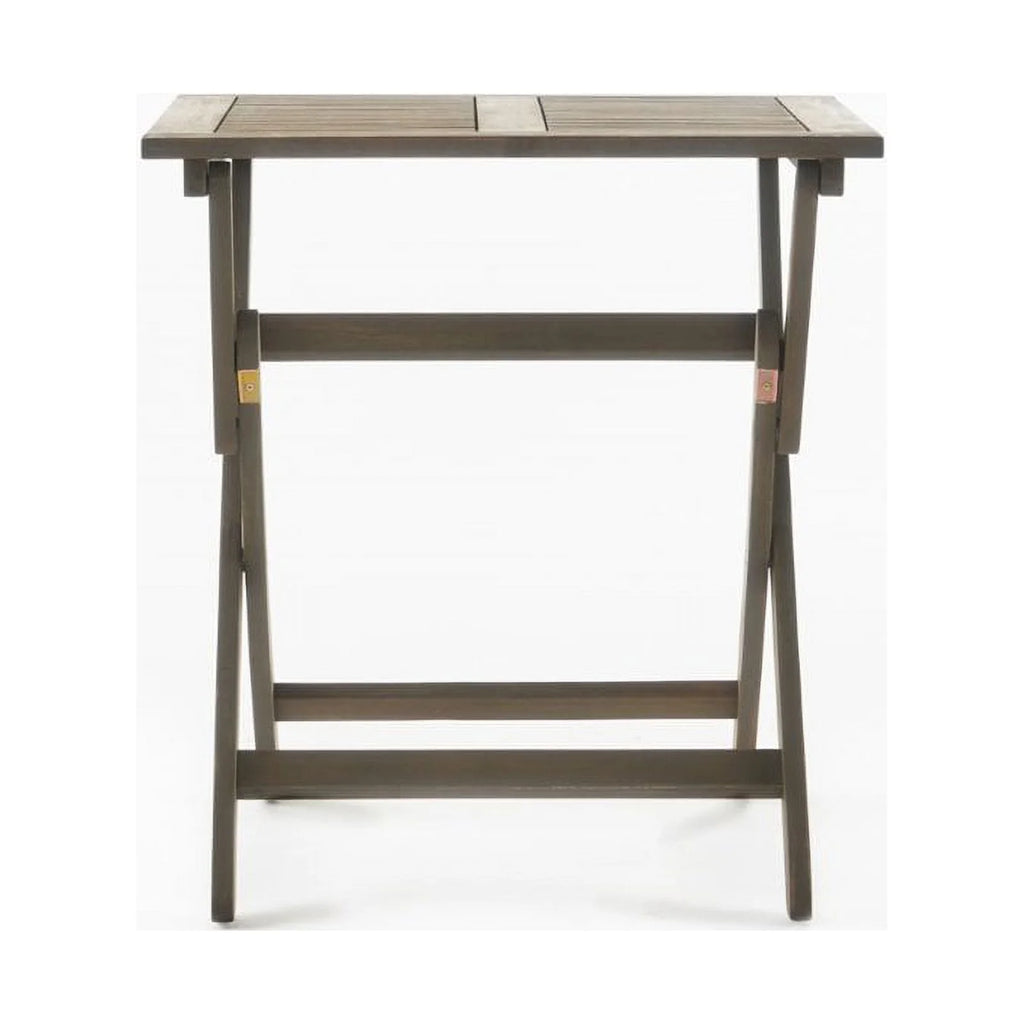 Gray Wooden Foldable Patio Dining Table K5628