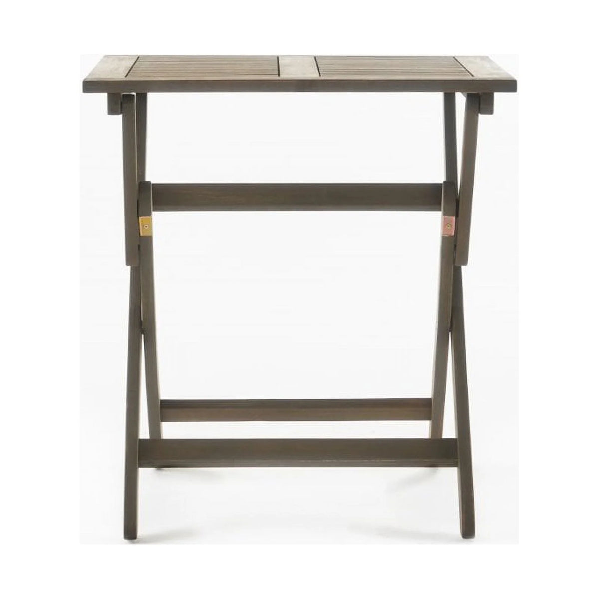 Gray Wooden Foldable Patio Dining Table K5628