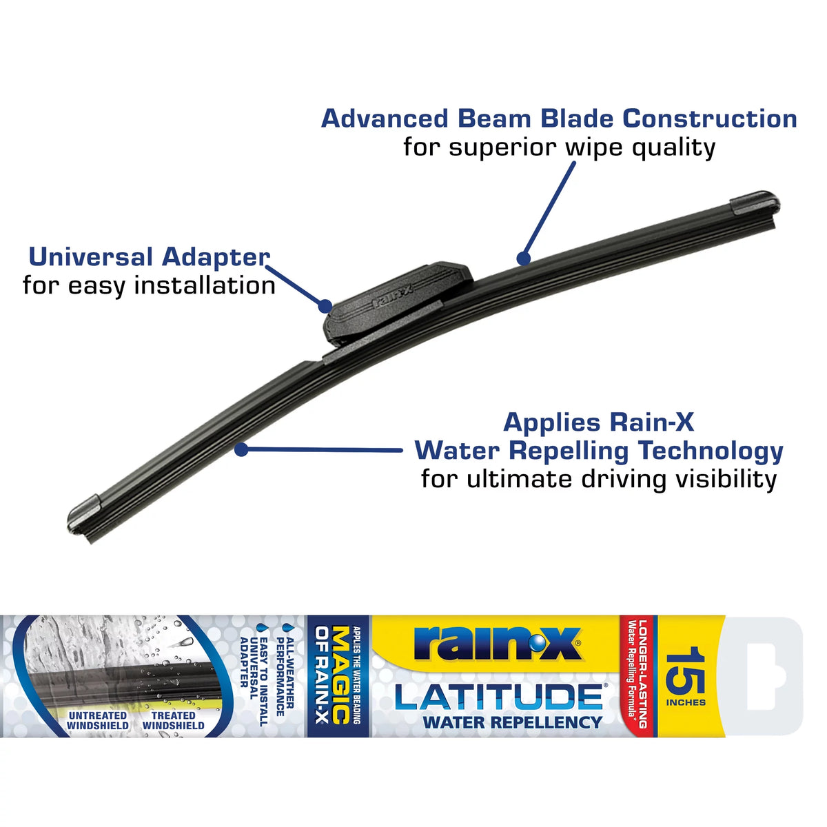 15 2-in-1 Windshield Wiper Blade Y7472