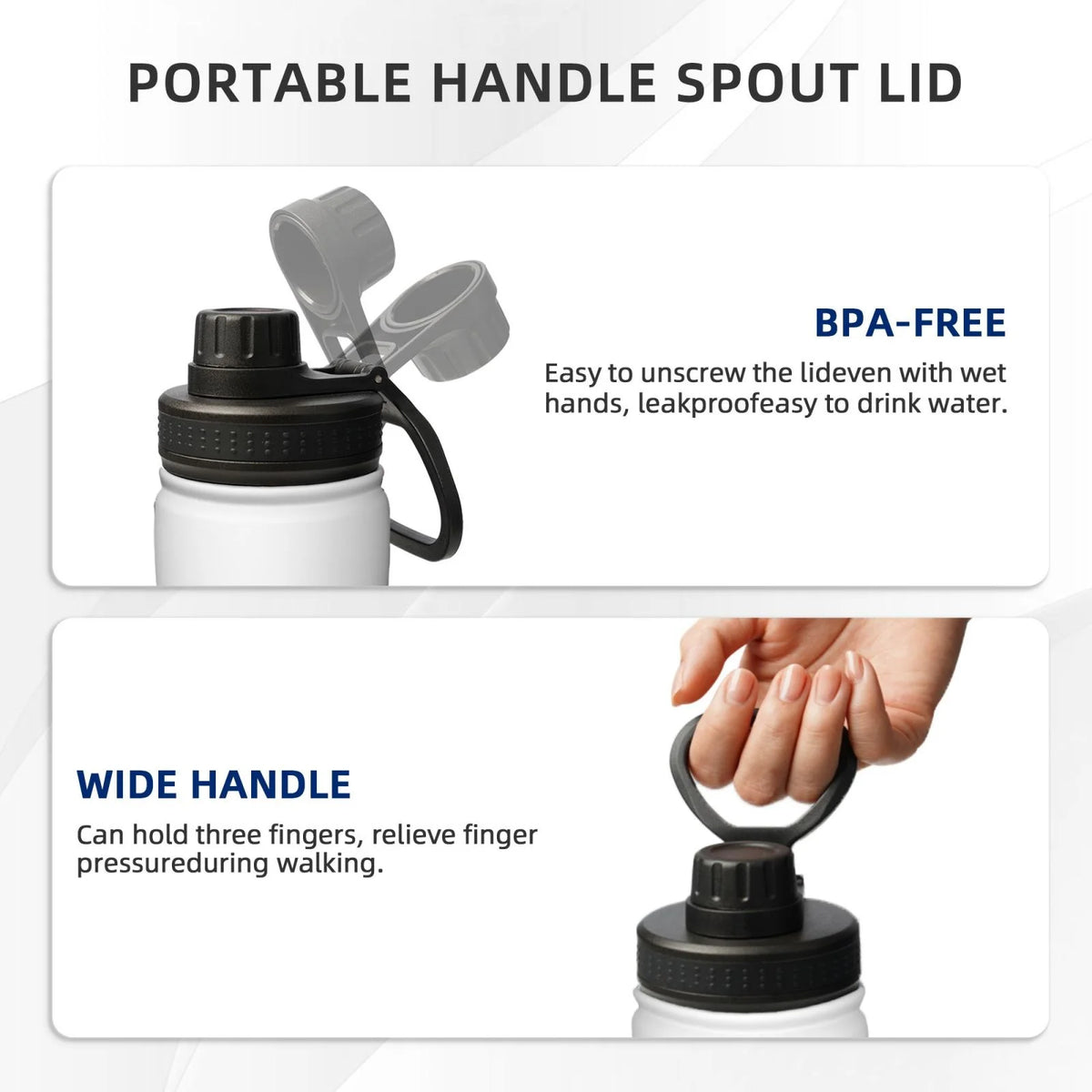 Stainless Steel Insulated Water Bottle 18OZ B18964