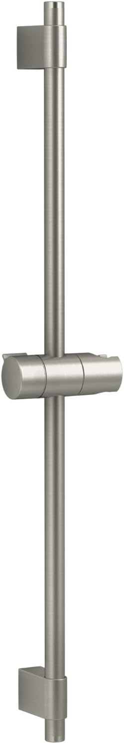 24-Inch Shower Slidebar, Vibrant Brushed Nickel Pack of 2 Y47043