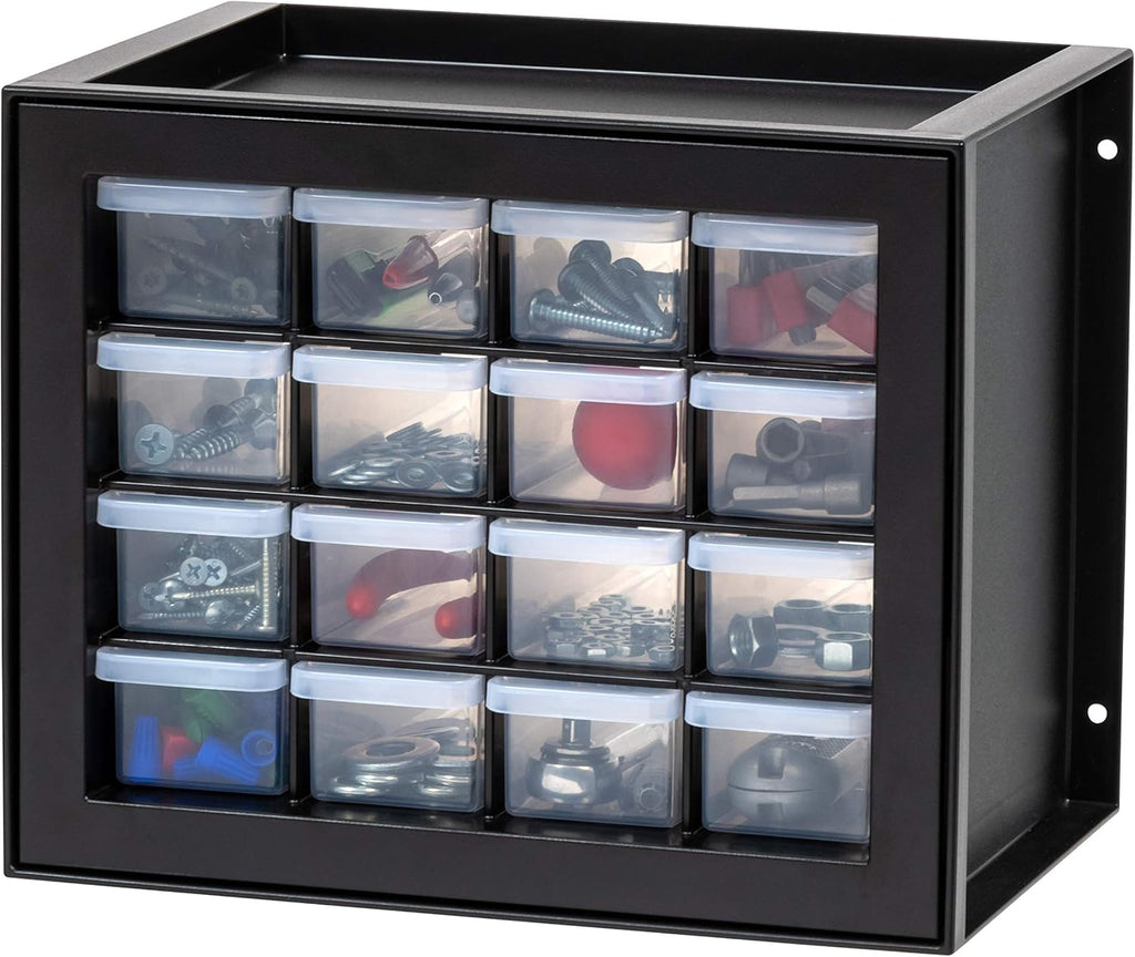 44 Drawer Parts and Hardware Cabinet, Black F998257