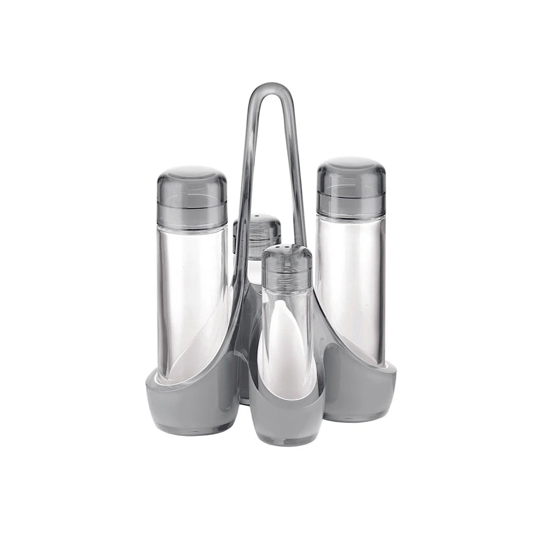Oil Vinegar Salt Pepper Cruet Set Y7243