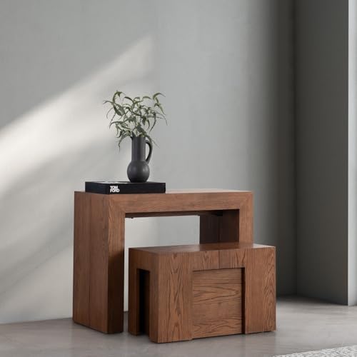 Extendable Solid Wood Dining Table R258542