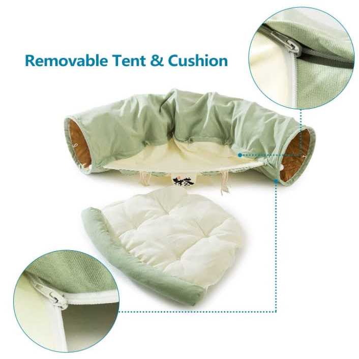 Collapsible Cat Tunnel Bed L323316