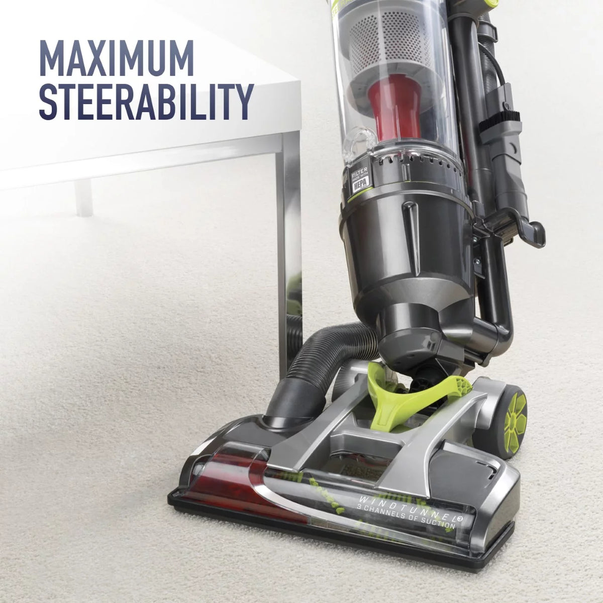 Upright Vacuum Cleaner with HEPA Media M483