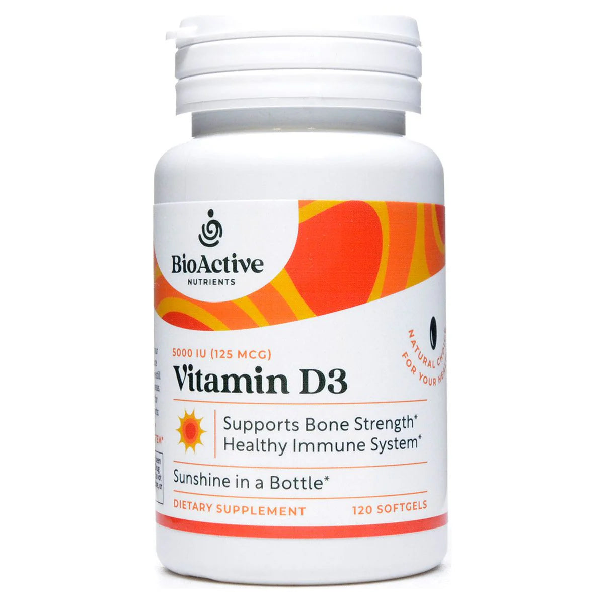Vitamin D3 5000 IU 120 softgels I713222
