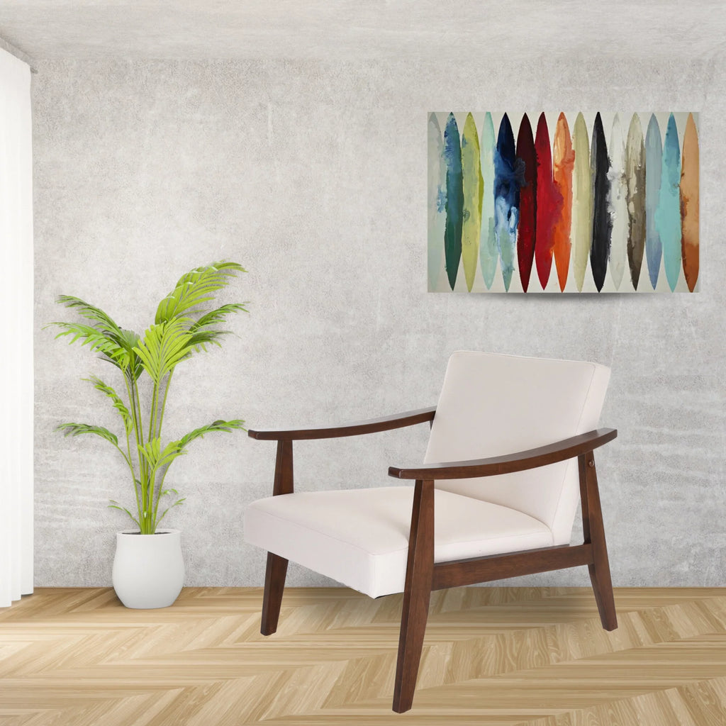 Mid Century Modern Upholstered Armchair K692023