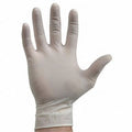 Disposable Rubber Latex Gloves, M, PK100 B6328