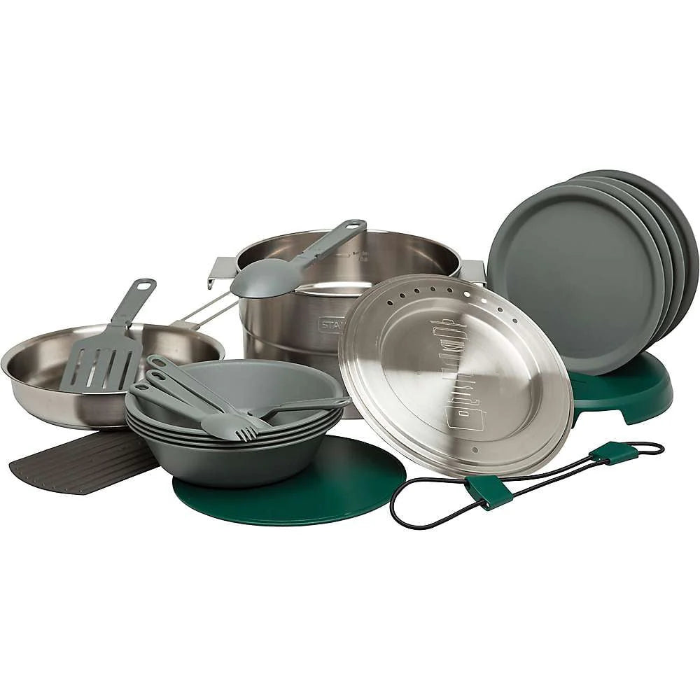 20 Pieces Stainless Steel Camping Mess Kits L458837