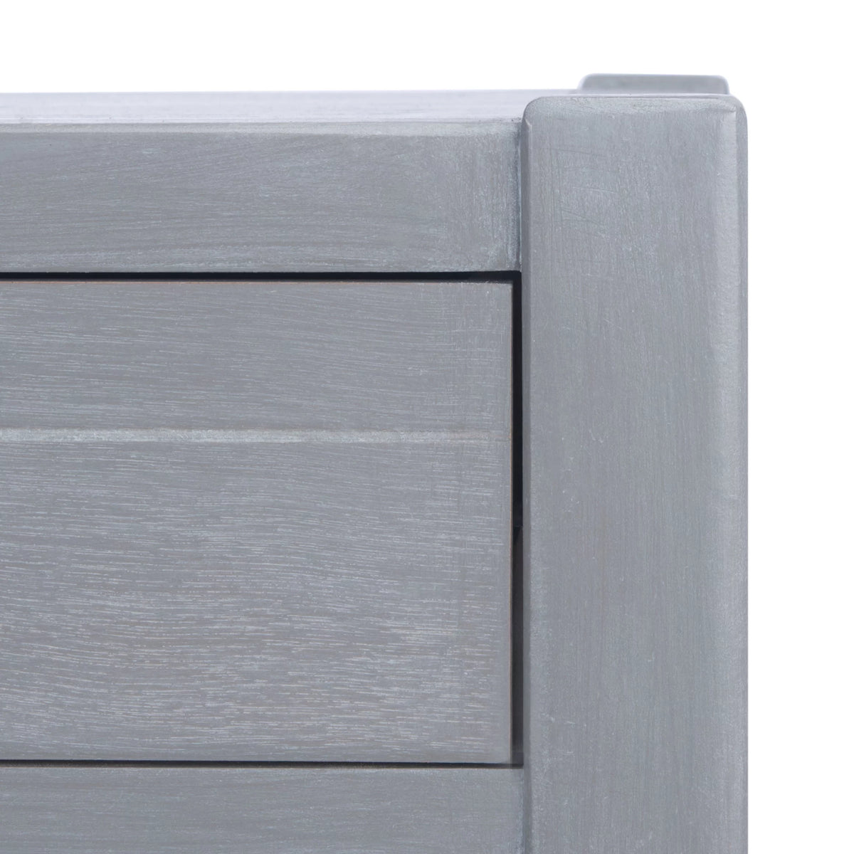 White Washed Grey 2-Drawer Writing Desk B2711