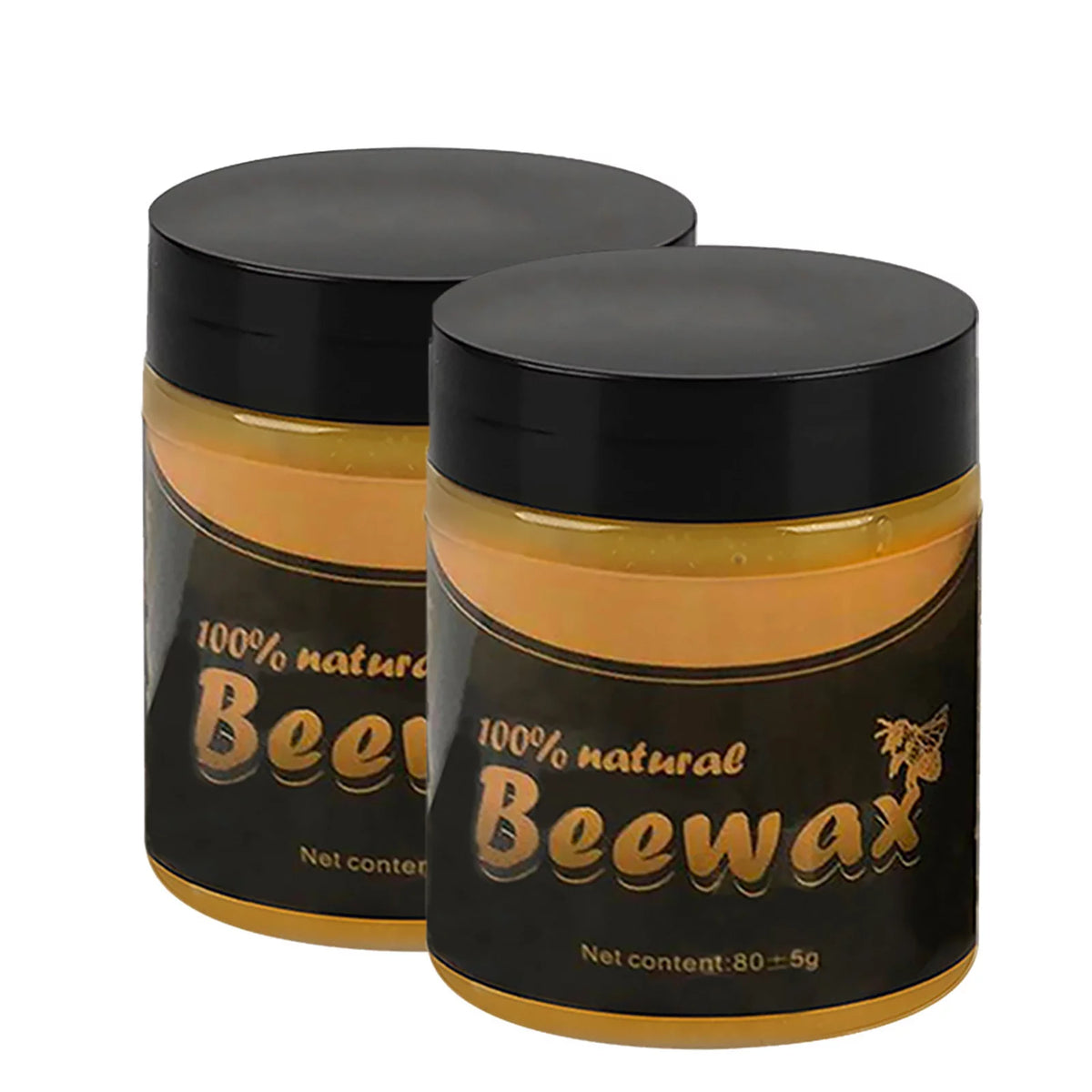 Wood Seasoning Beewax Furniture Care 2pc P806