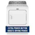 7.0 cu. ft. Vented Gas Dryer in White I35235