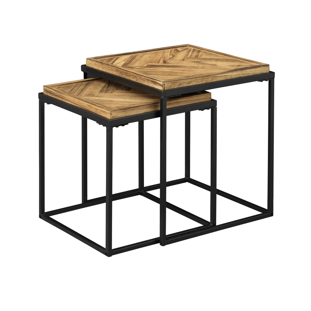 Brown Nesting Tables E772