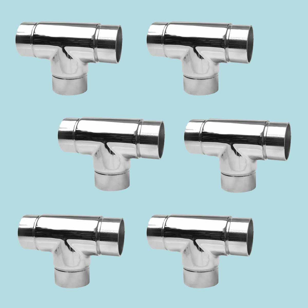 Tee Handrail Fitting Stainless Connector Y572265