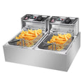 5000W 12.7QT Stainless Steel Electric Fryer N44602