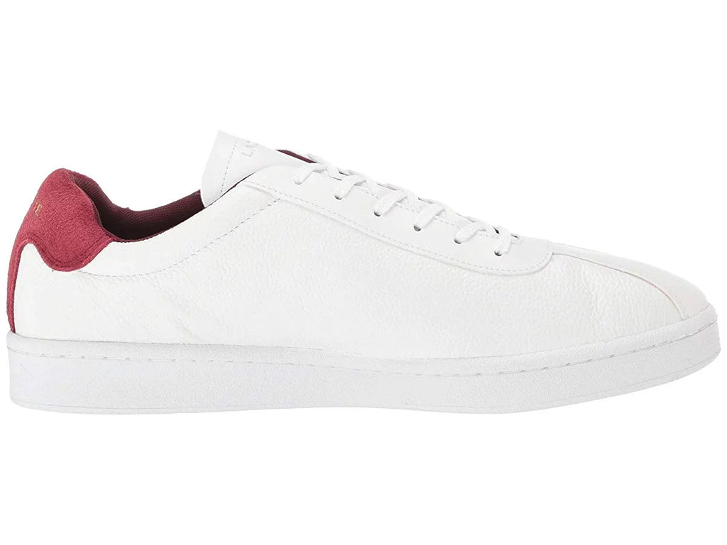White Dark Red Sneakers I708