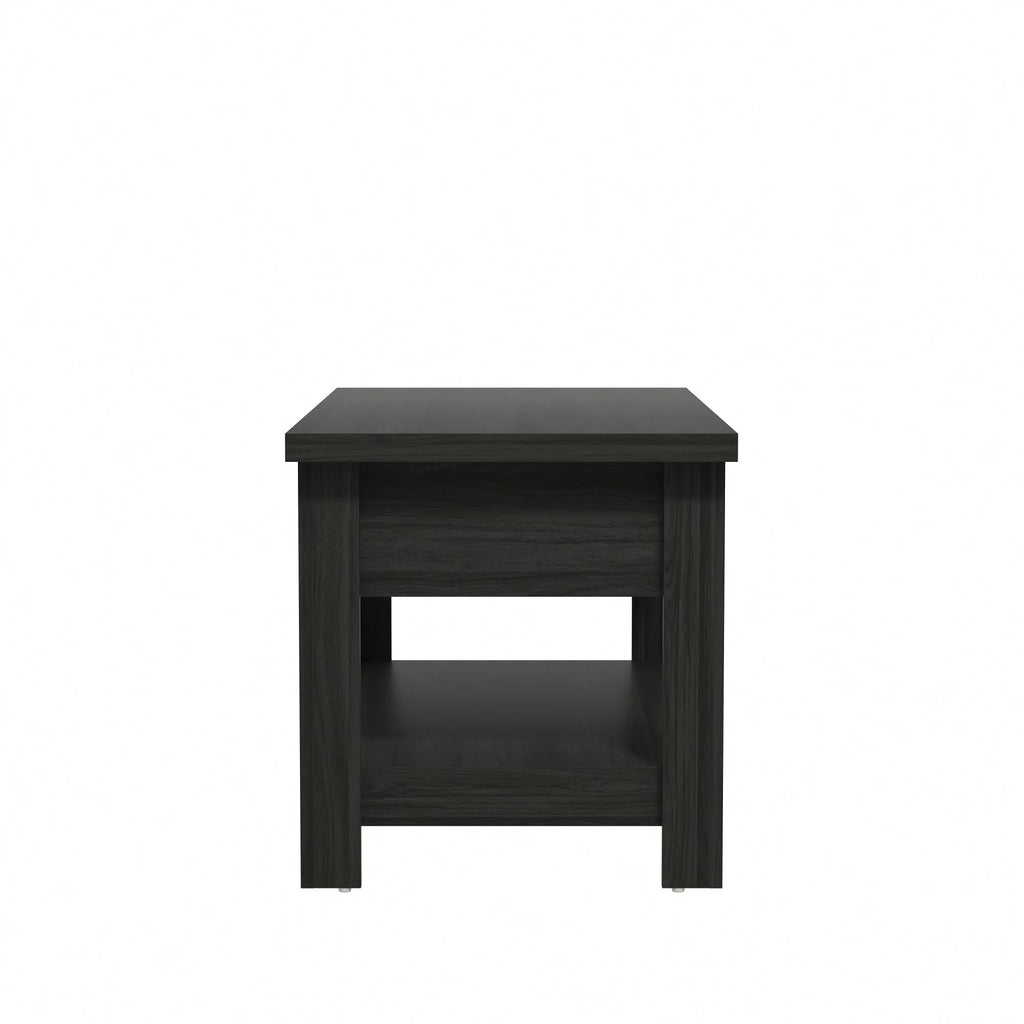 Black Wood Lift Top Coffee Table H72528