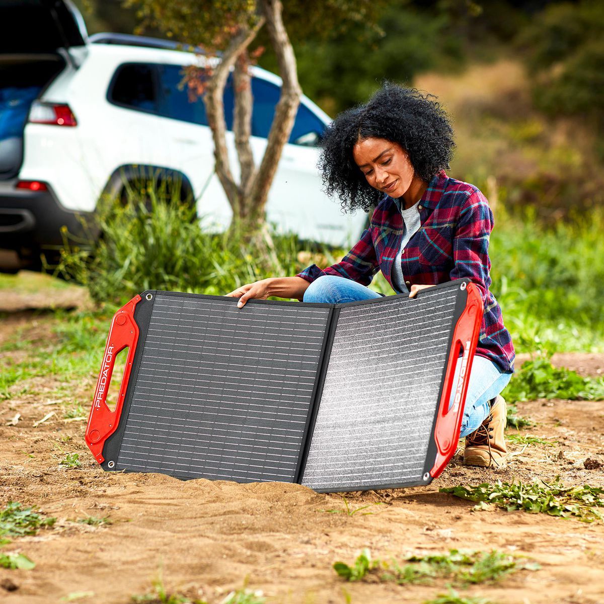 100 Watt Foldable Solar Panel E12468