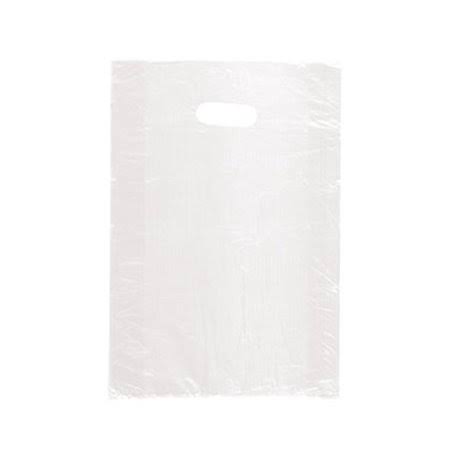 White Plastic Merchandise Bags Case of 1000 P65229
