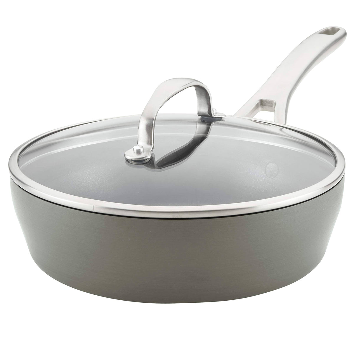 Hard-Anodized Nonstick 3-Qt. Saute Pan T739