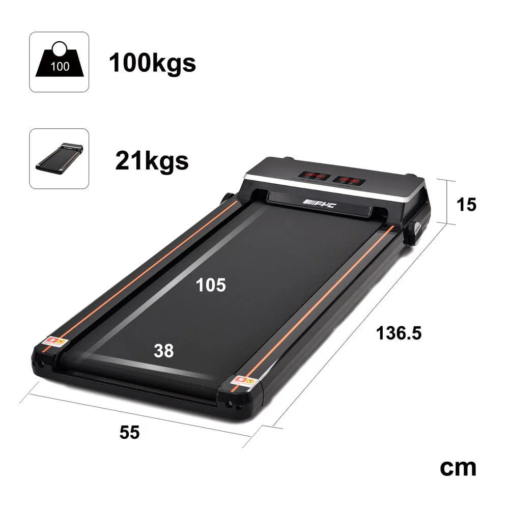 Folding Treadmill with Desk 2.5HP Compact Electric Treadmill G6039