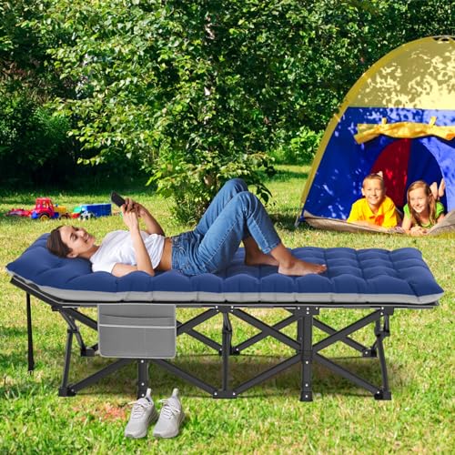 Camping Cot with Mattress D8866