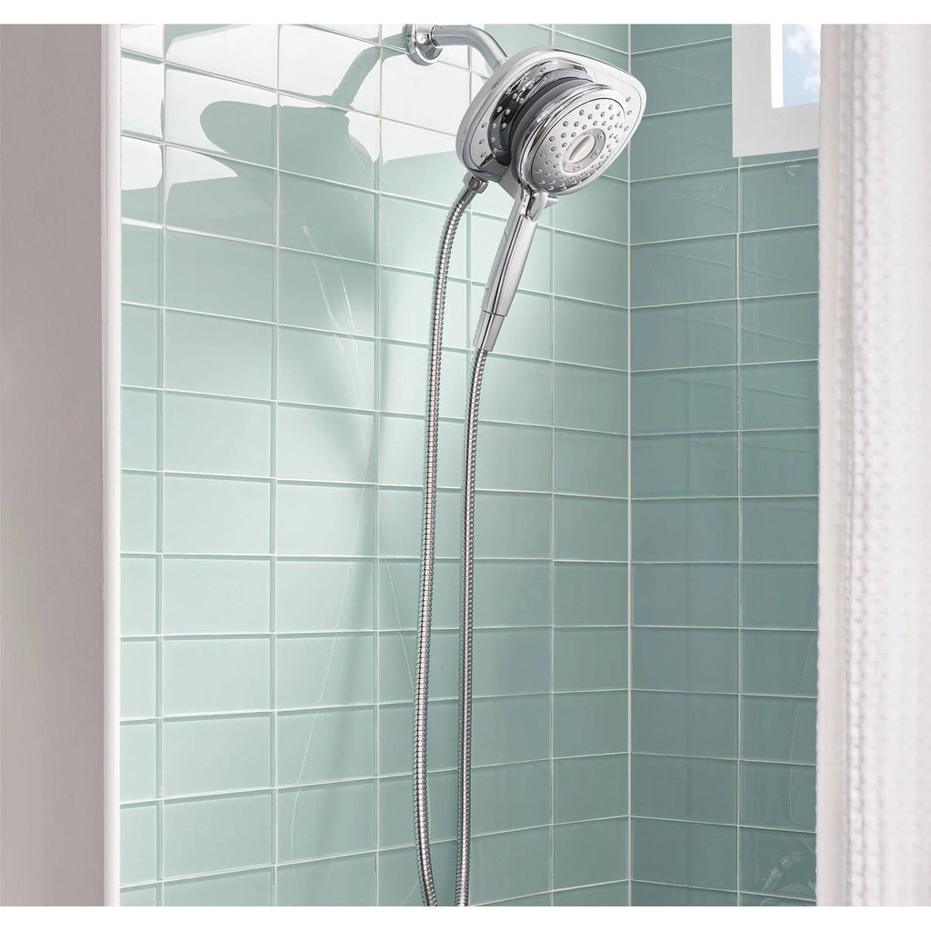 Brushed Nickel 2-in-1 Multi Function Shower Head H107
