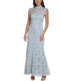 Lace Long Evening Dress R427