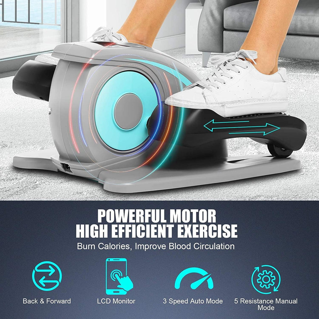 Electric Mini Elliptical Machine with Remote Control V652711