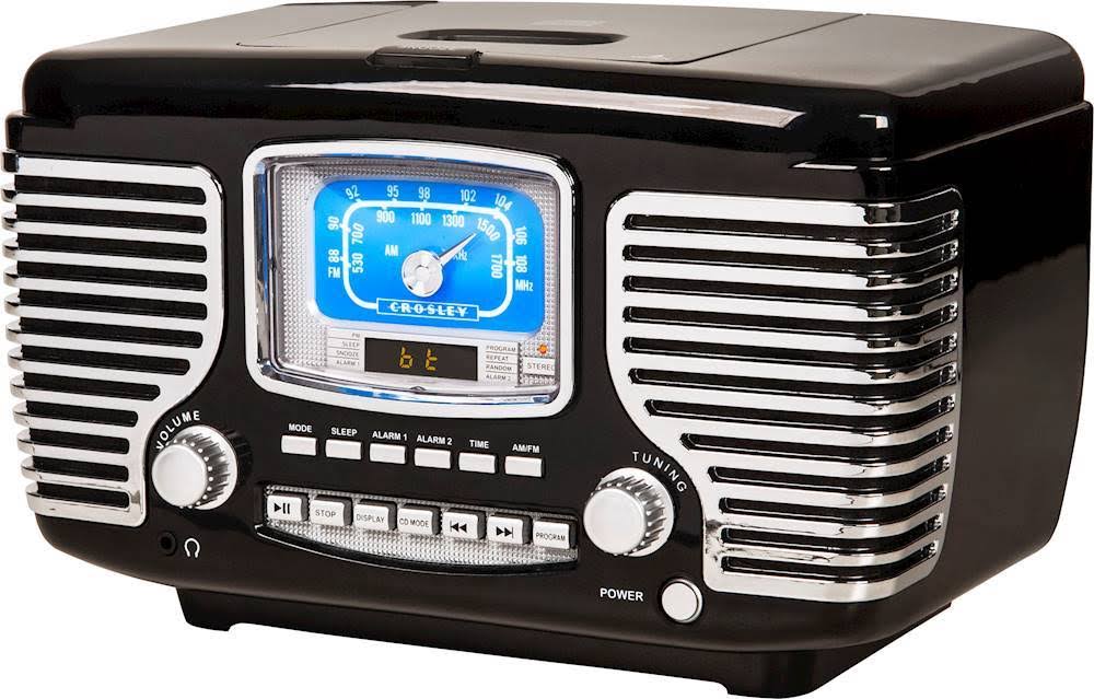 Black Radio CD Player S1730