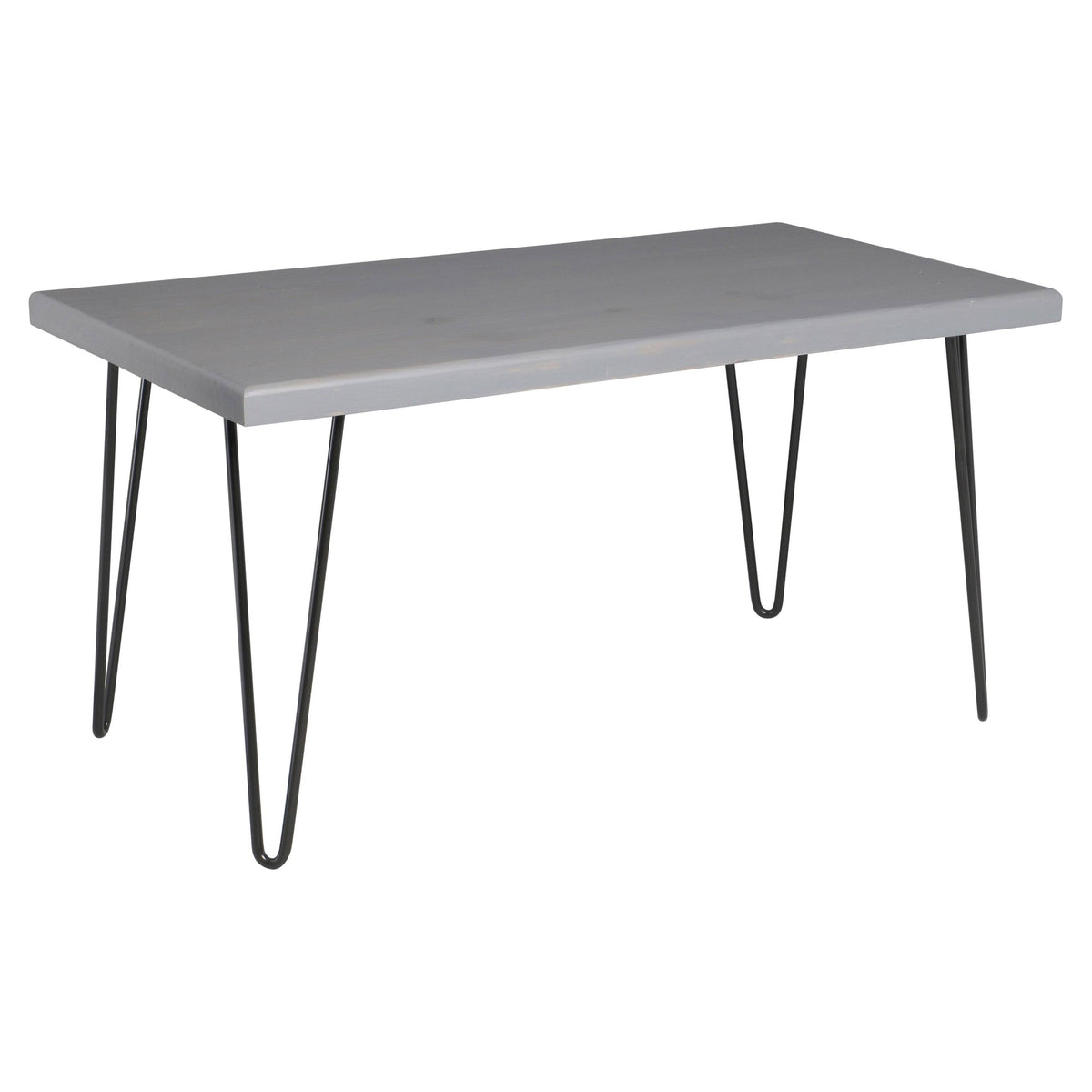 Weathered Gray Wood Bench A7664