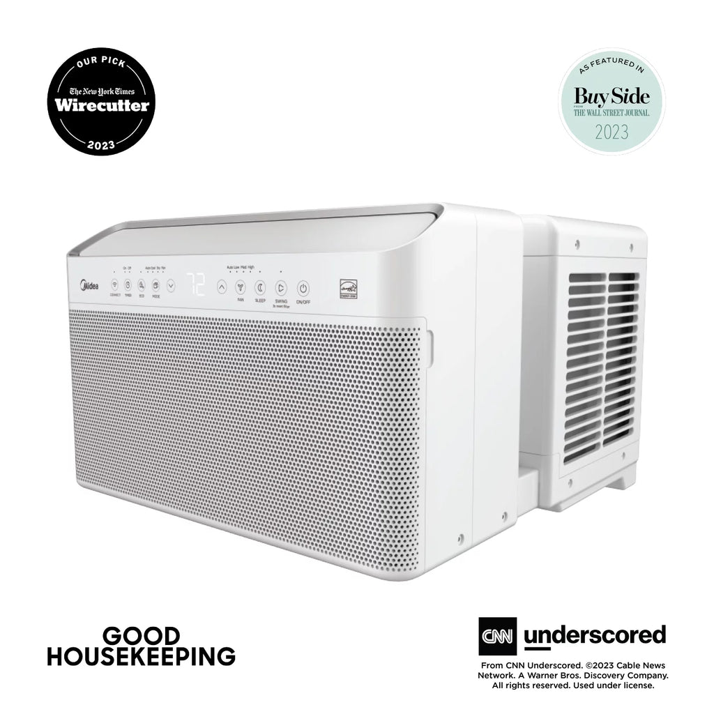 8,000 BTU Smart Inverter U-Shaped Window Air Conditioner M323488