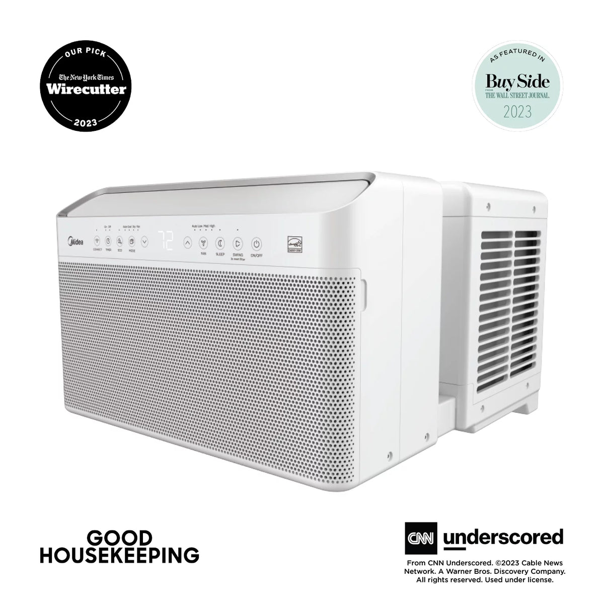 8,000 BTU Smart Inverter U-Shaped Window Air Conditioner M323488