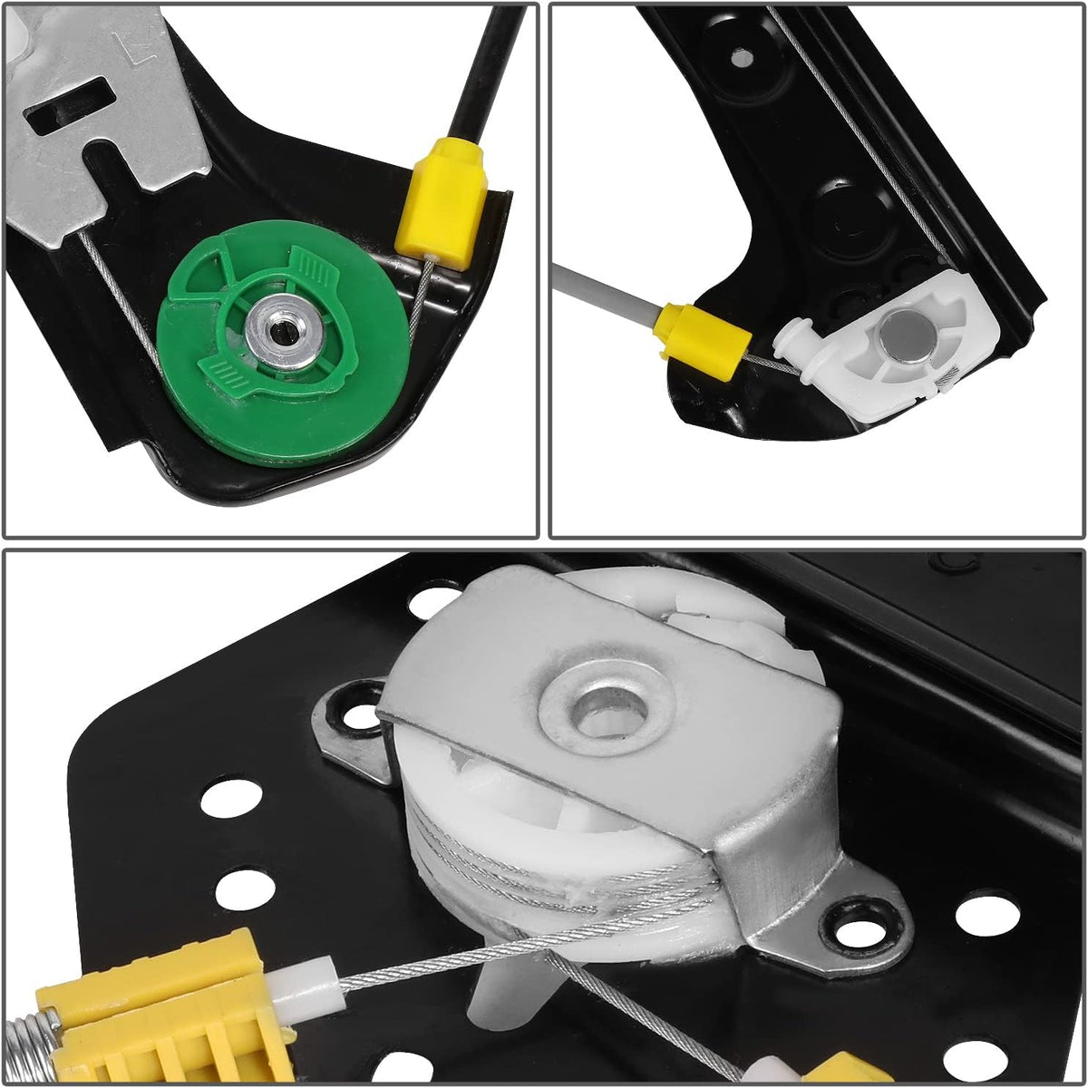 Rear Power Window Regulator Pack of 2 P525