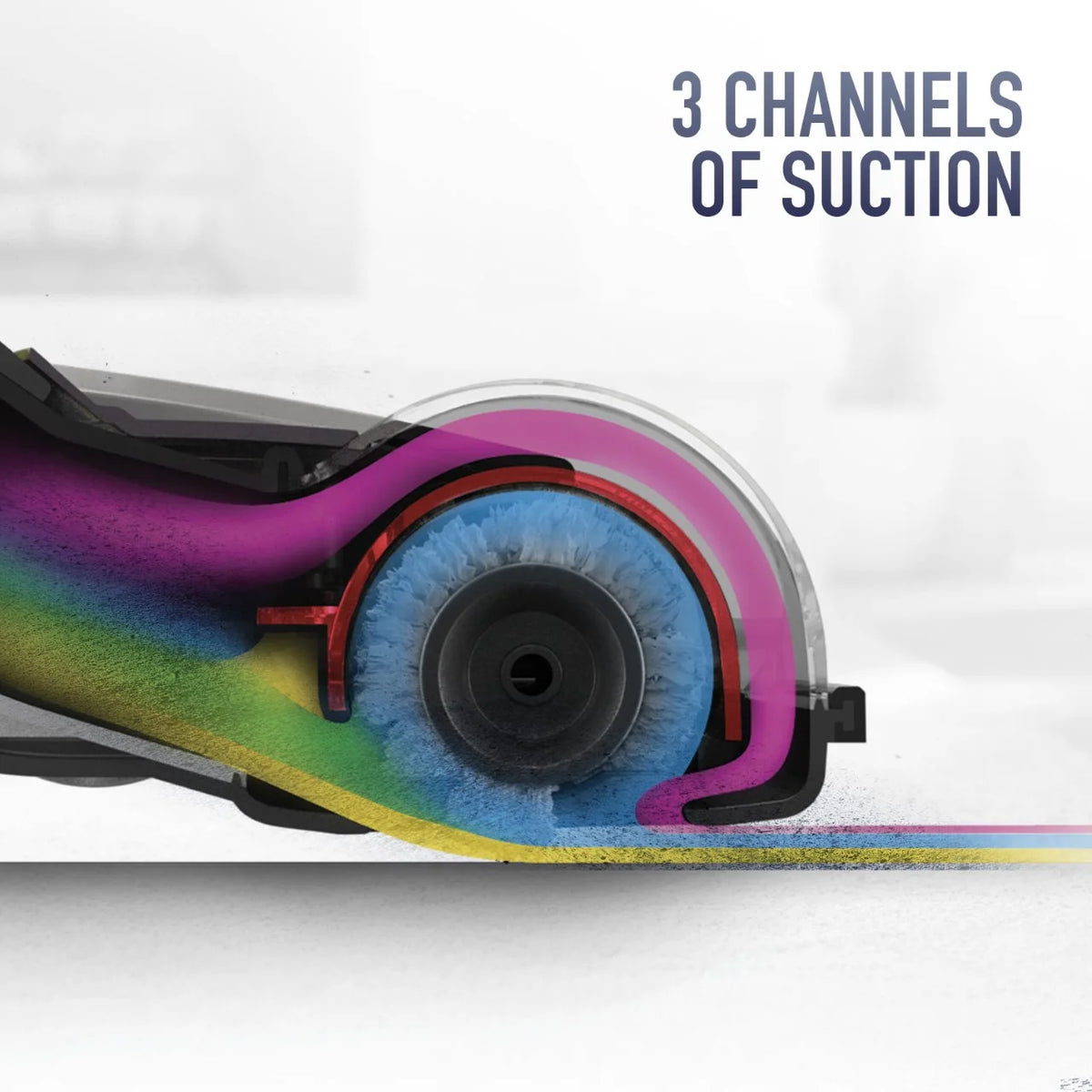 Upright Vacuum Cleaner with HEPA Media M483