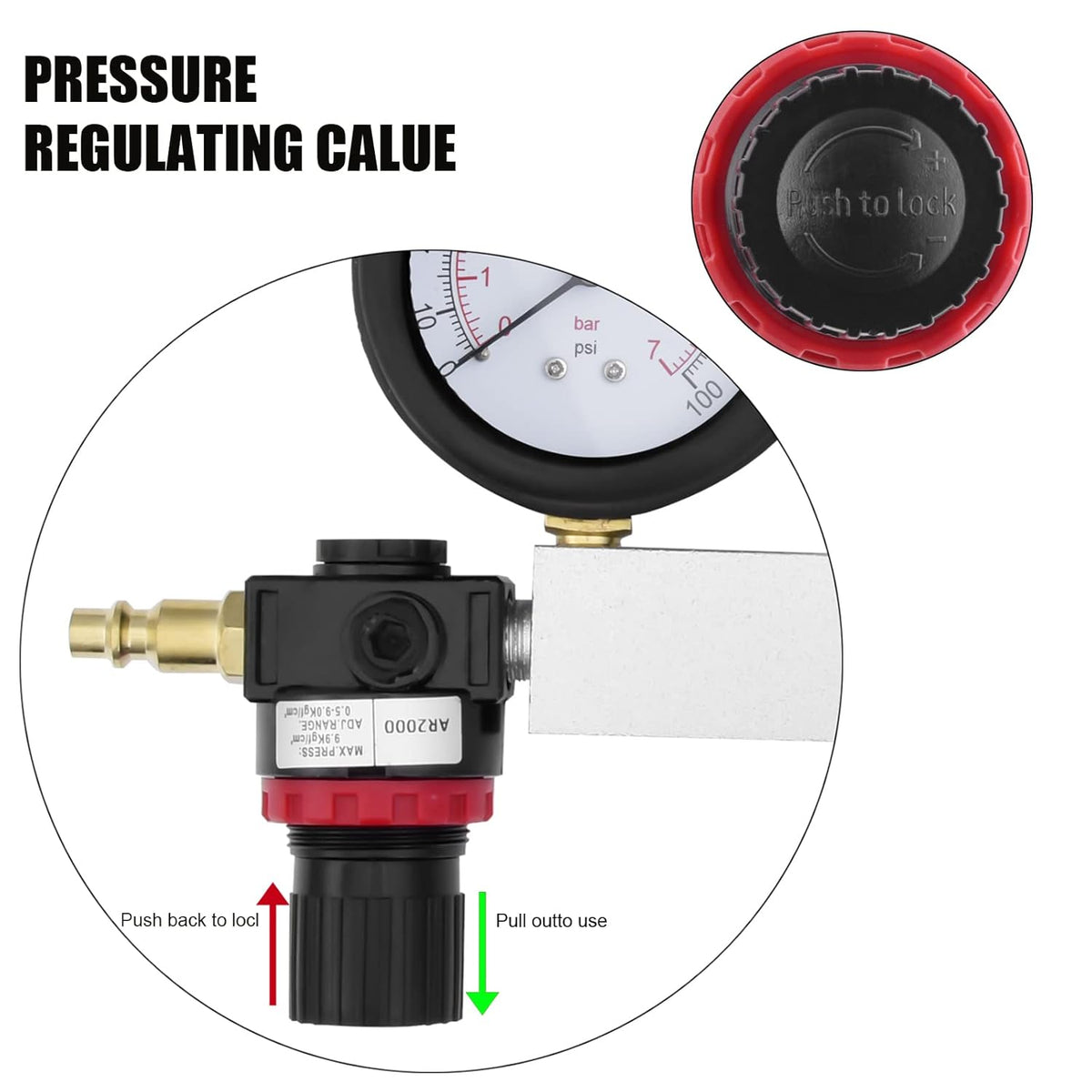 Cylinder Leak Down Tester Dual Gauge Leakdown Tester Kit X348304